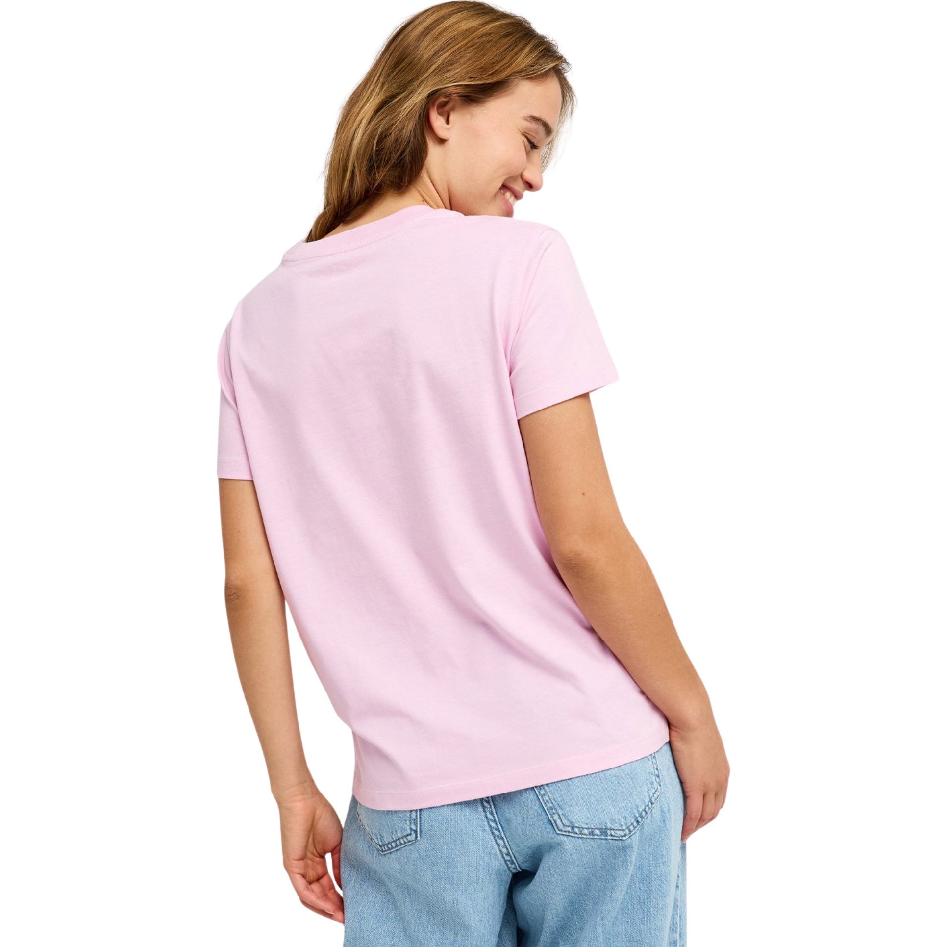 2026 Roxy Womens Ocean Road Art T-Shirt ERJZT06015 - Pink Lavender